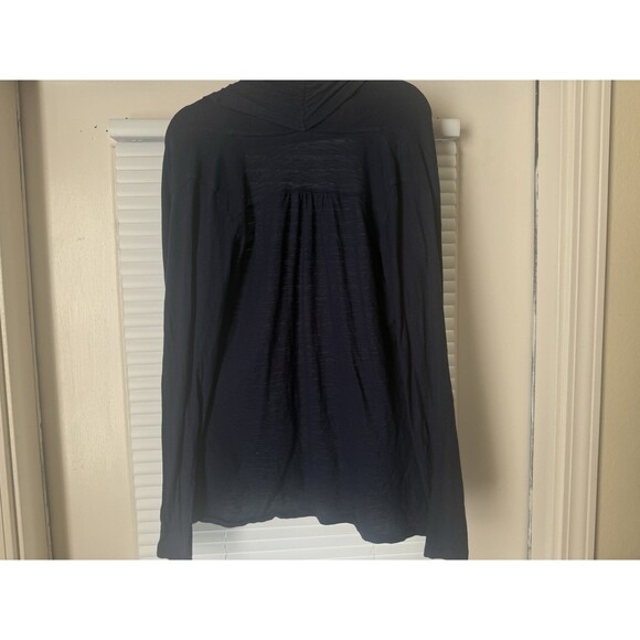 Lilly Pulitzer Cardigan Size XSmall Navy Blue Open Front Lightweight - Picture 8 of 10